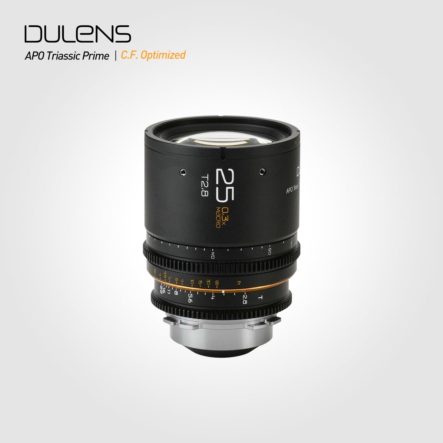 DULENS APO CF (Close Focus) TRIASSIC PRIME 25MM T2.8 - DULENS HK