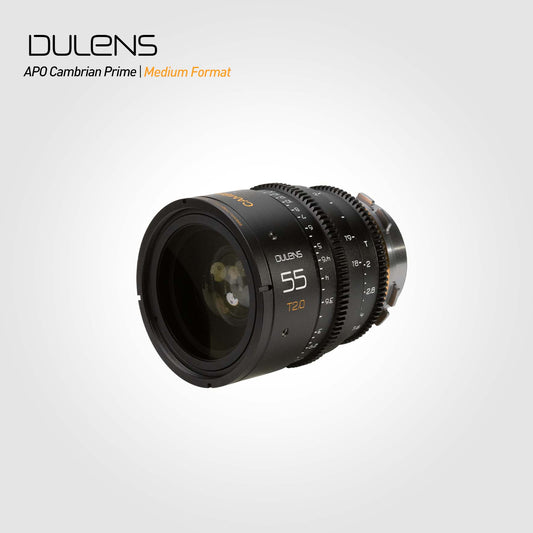 DULENS VINTAGE SERIES MEDIUM FORMAT APO CAMBRIAN PRIME 55mm T2 PL MOUNT - DULENS HK