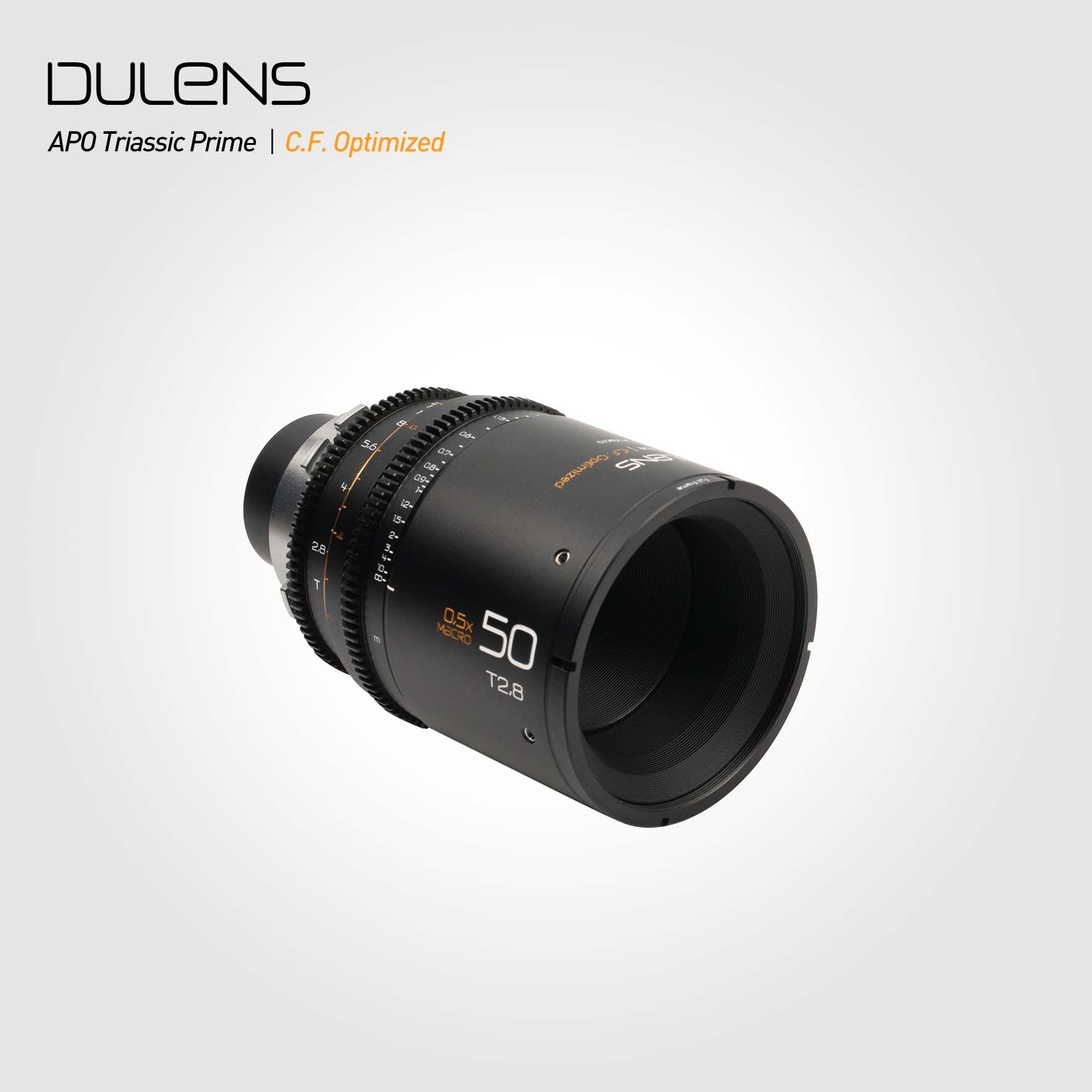 DULENS APO CF (Close Focus) TRIASSIC PRIME 50MM T2.8 - DULENS HK