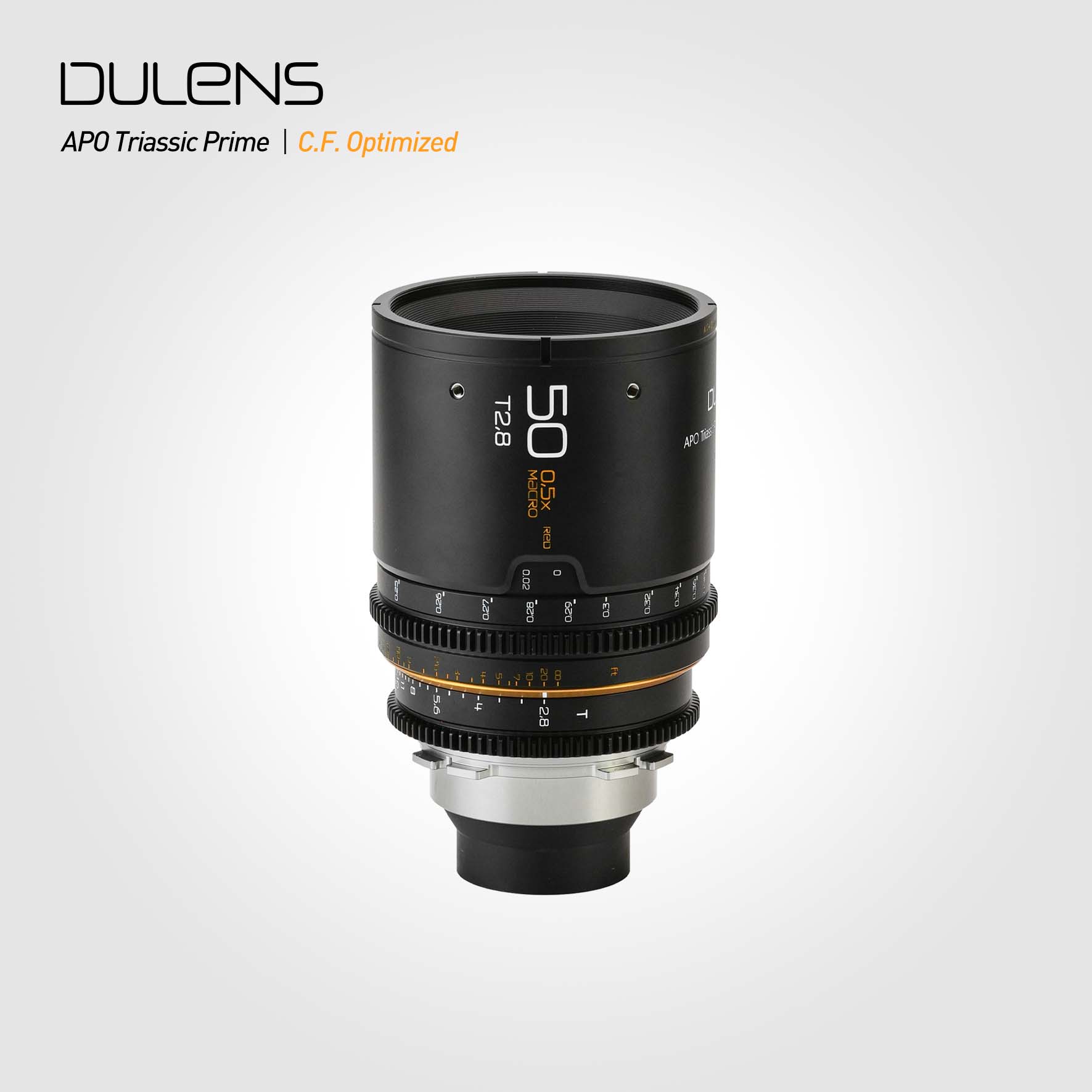 DULENS APO CF (Close Focus) TRIASSIC PRIME 50MM T2.8 - DULENS HK