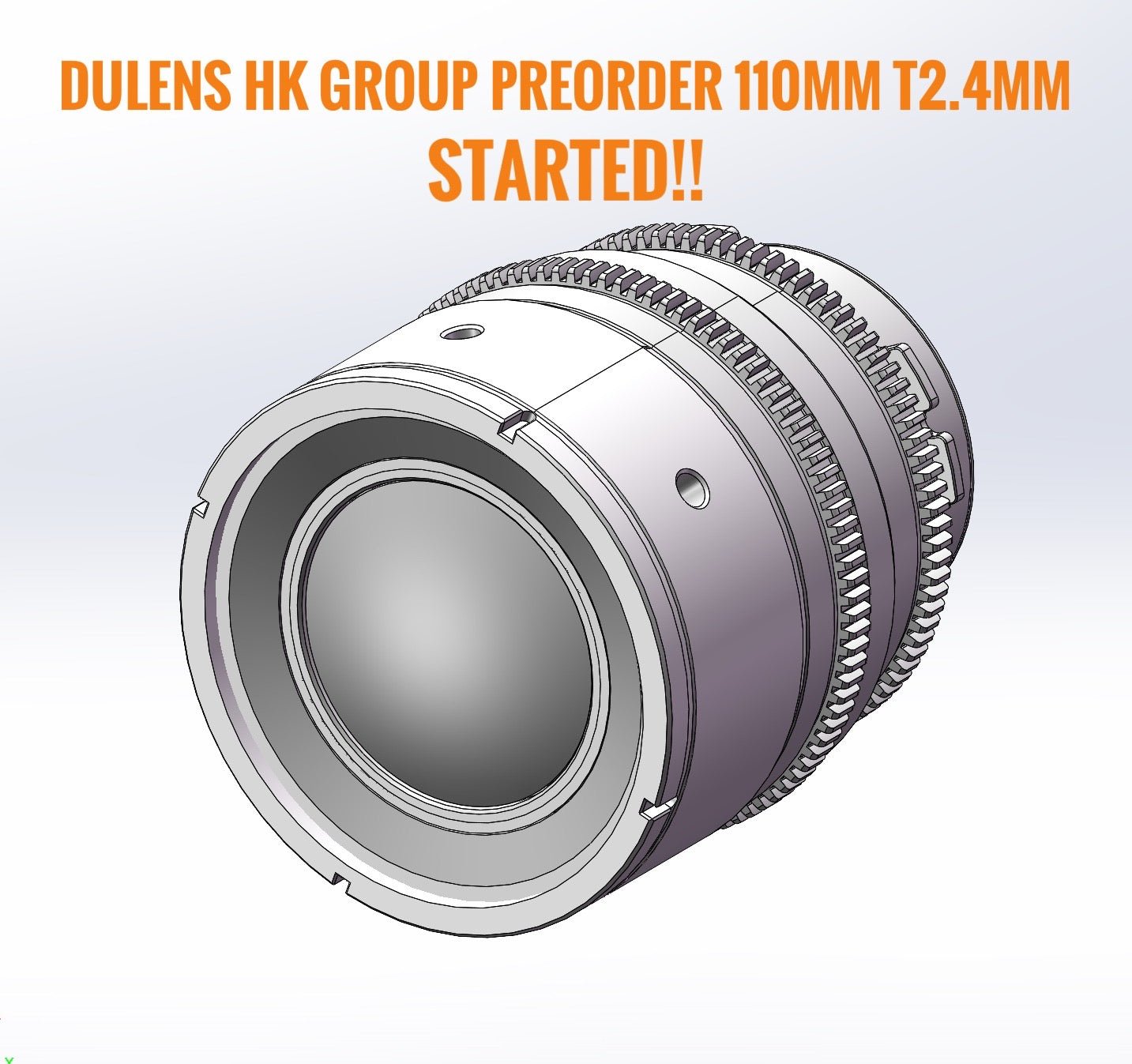 DULENS APO MINI PRIME 110MM T2.4 - Preorder Now! - DULENS HK