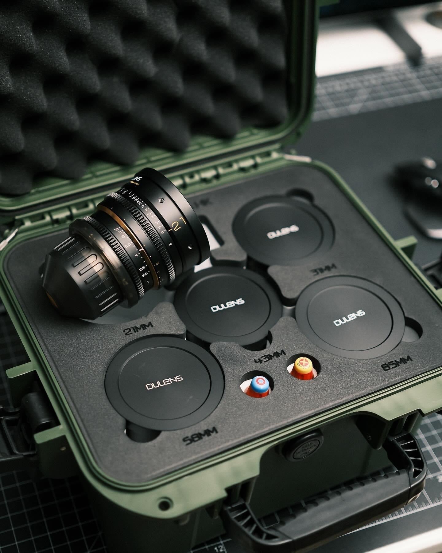 DULENS APO MINI PRIME 5 LENS KIT With 5 Slots Case - DULENS HK