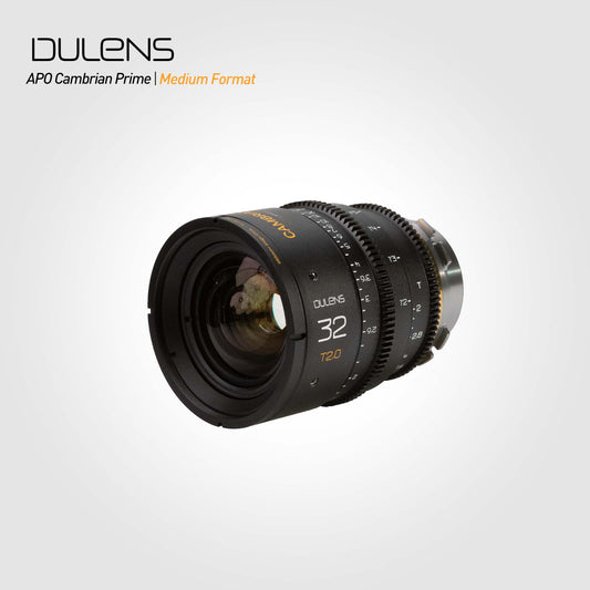 DULENS VINTAGE SERIES MEDIUM FORMAT APO CAMBRIAN PRIME 32mm T2 PL MOUNT - DULENS HK